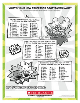 What's Your New Professor Poopypants Name