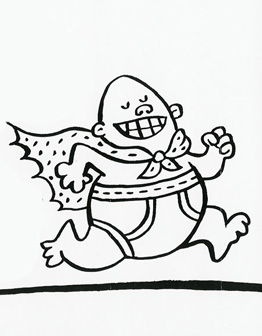 Wedgie Power coloring sheet